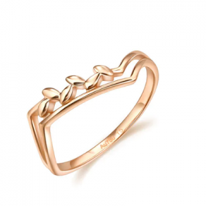 Chow Sang Sang Minty Collection 18K 玫瑰金戒指