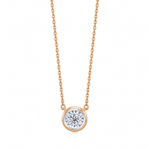 Chow Sang Sang 'Fantasy' 18K 吊坠项链