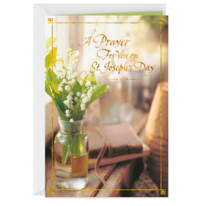 A Prayer for You St. Joseph's Day 贺卡