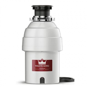 Waste King Legend Series 1 HP Continuous Feed Garbage Disposal with Power Cord - (L-8000) @ Amazon