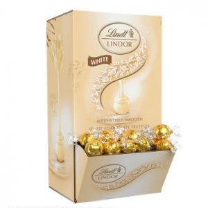 White Chocolate LINDOR Truffles Box (120-pc, 50.8 oz)
