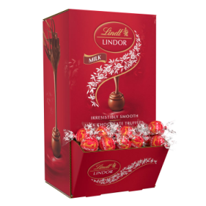 Milk Chocolate LINDOR Truffles Box (120-pc, 50.8 oz)