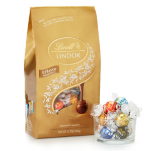 Lindt 巧克力松露 8种混合口味 75颗装