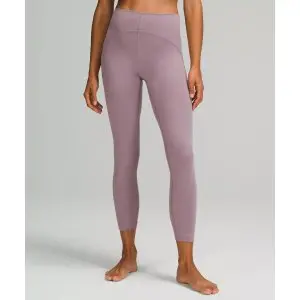 Lululemon官网精选Instill 25"高腰紧身运动裤优惠!