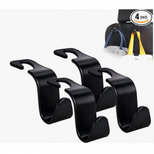 Amooca Car Seat Headrest Hook 4 Pack S Type $5.94