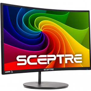 7% off Sceptre 24" Curved 75Hz Gaming LED Monitor @Amazon