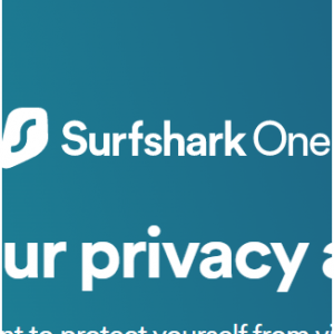 Surfshark One プライバシーとセキュリティを強化する、24か月は$3.19/月+4 無料月