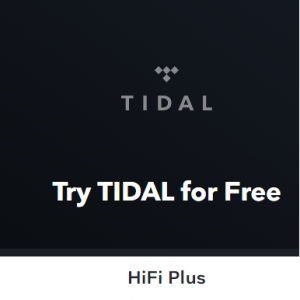 Try TIDAL for Free @TIDAL 