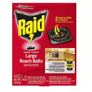 Raid 双控大蟑螂诱饵 8个