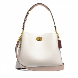 COACH Willow Colorblock Leather Shoulder Bag Sale @ Saks Fifth Avenue 