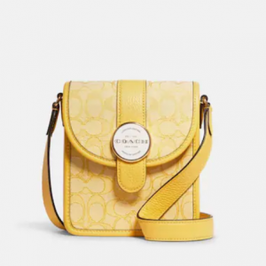 50% Off Coach North/South Lonnie Crossbody In Signature Jacquard @ Coach Outlet	