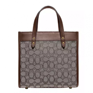 40% Off Coach 22 Inch Field Tote in Signature Jacquard @ Belk