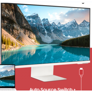 Samsung - 新品上市：三星32" M8 UHD/4K 智能顯示器 自帶流媒體係統+高清攝像頭  $699.99 