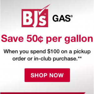 Every Member can save 10¢ a gallon at BJ’s Gas 