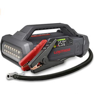 Lokithor JA300 Jump Starter with Air Compressor, 1500Amp 18000mAh 12V $89.99 shipped