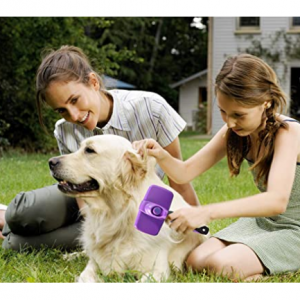 GM Pets™ Self Cleaning Slicker Brush @ Amazon