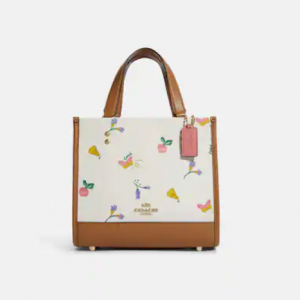 50% Off Coach Outlet Dempsey Tote 22 With Dreamy Veggie Print @ Shop Premium Outlets