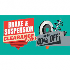 Brake & Suspension Clearance Event up to 40% OFF @ Tire Rack