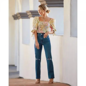 Express 高腰牛仔裤