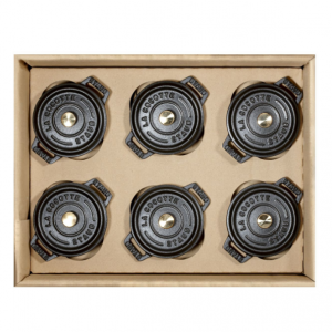 STAUB LA COCOTTE 6 件套铸铁可可套装