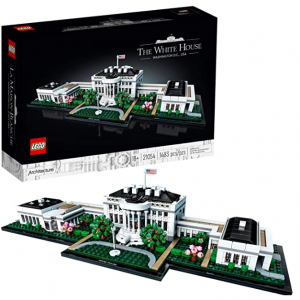 LEGO Architecture Collection: The White House 21054 Model Building Kit 1,483 Pieces 