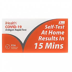 iHealth COVID-19 Antigen Rapid Test - Two Tests @ BJs