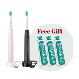 Philips 电动牙刷3100 粉&黑HX3675/15