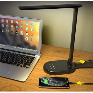 swyop 3色可调光LED护眼台灯 带USB充电口 @ Amazon