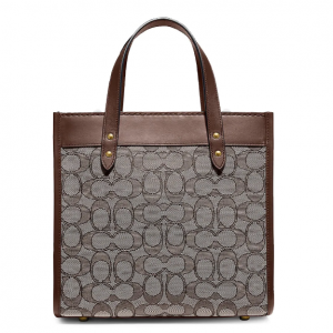 50% Off COACH Signature Jacquard Field Tote 22 @ Saks Fifth Avenue