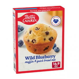 Betty Crocker 蓝莓松饼粉 16.9oz @ Amazon