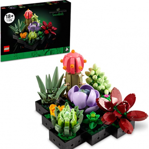 LEGO Succulents 10309 Plant Decor Building Set for Adults for $41.89 @Amazon