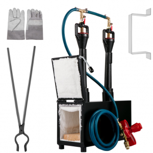 Vevor 气体丙烷锻造炉燃烧器便携式双燃烧器金属工具制造