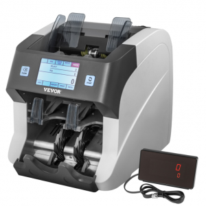 VEVOR 专业点钞机钞票柜台货币现金点钞机银行