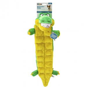 Outward Hound Squeaker Matz Plush Gator Dog Toy, XL @ Amazon