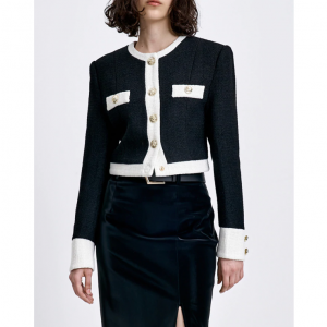 Urban Revivo Contrast Trim 外套