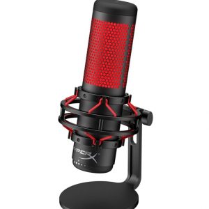 24% off HyperX QuadCast - USB Condenser Gaming Microphone, for PC, PS4, PS5 and Mac @Amazon