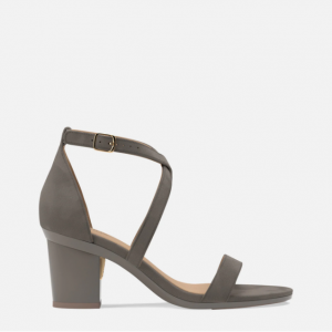 The Sandal Storm Suede Block 3" 一字带高跟凉鞋