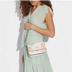 57% Off Mini Brynn Crossbody With Dreamy Land Floral Print @ Coach Outlet