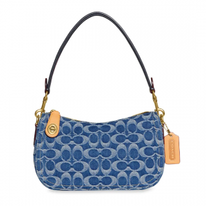 30% Off COACH Swinger Signature Denim Shoulder Bag @ Saks Fifth Avenue