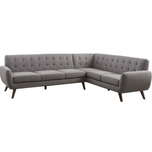 ACME Essick 浅灰色亚麻组合沙发