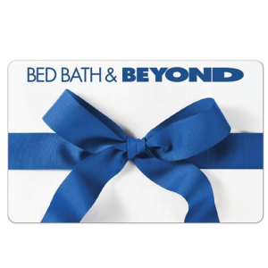 限今天：Bed Bath & Beyond $100电子礼卡 邮件送达 @ Newegg