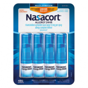 $8 Off Nasacort Allergy 24HR, 480 Metered Sprays @ Costco