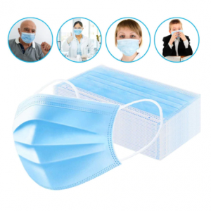 3-Ply Disposable Non-Medical Sanitary Surgical Earloop Face Mask Lot 10-Pack @ Daily Sale