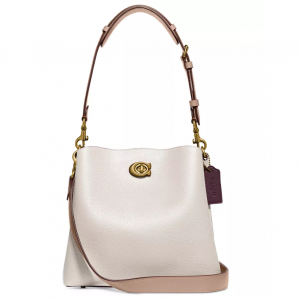 30% Off COACH Willow Bucket Bag In Colorblock Leather @ Macy's