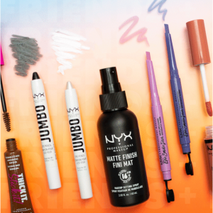NYX Professional Makeup官网全场美妆热卖 收定妆喷雾唇釉眉笔等