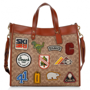 COACH 40 Patches Field Tote Sale @ Saks Fifth Avenue