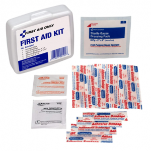 First Aid Only PhysiciansCare by On The Go Kit, White, 13 Piece Set, 1 Count @ Amazon