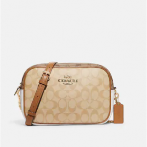 Coach Jamie Camera Bag In Blocked Signature Canvas