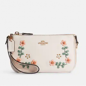 60% Off Coach Nolita 19 In Signature Canvas With Floral Whipstitch @ Coach Outlet