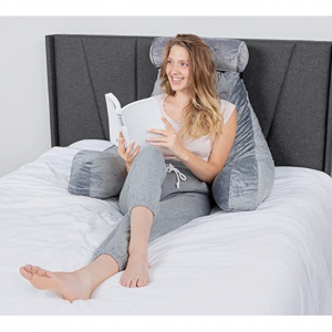 Milliard Extra Large Reading Pillow with Shredded Memory Foam, Wedge Back Rest Pillow @ Amazon